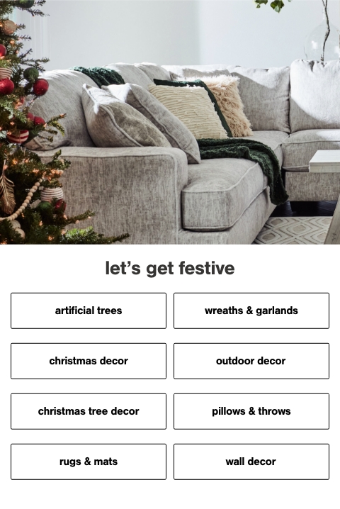 Let's get festive Winter decor finds you'll love